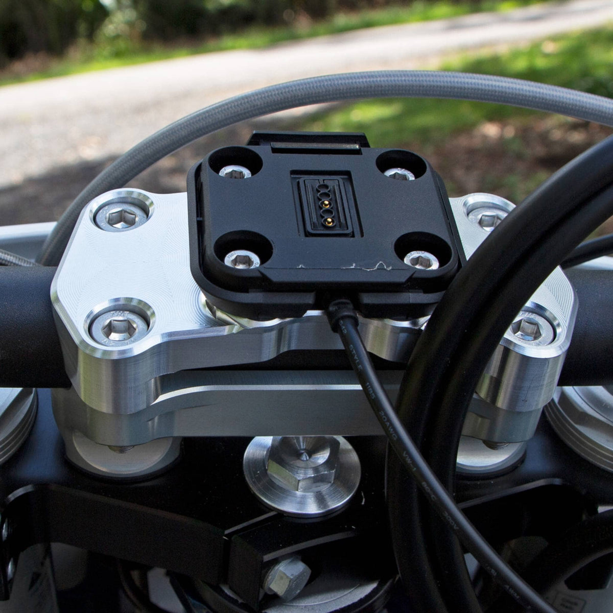 AMPS GPS Bar Mount - KTM, Husqvarna, GasGas, Beta, Sherco Motocycle Steering Dampers MSC Moto 