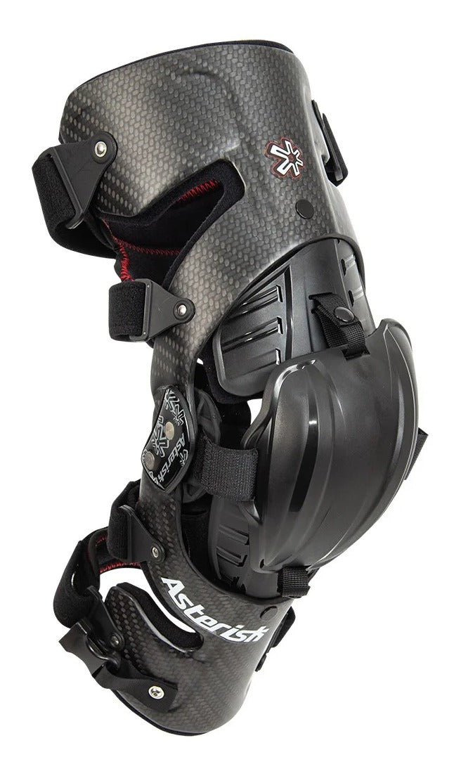 Asterisk Carbon Cell 1 Knee Braces – Pair