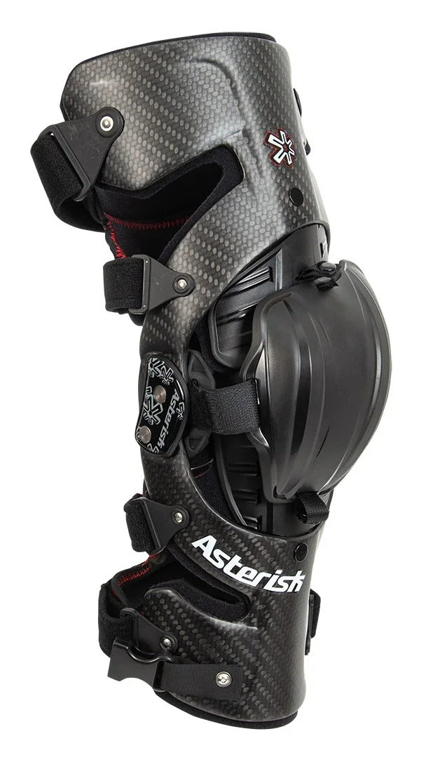 Asterisk Carbon Cell 1 Knee Braces – Pair
