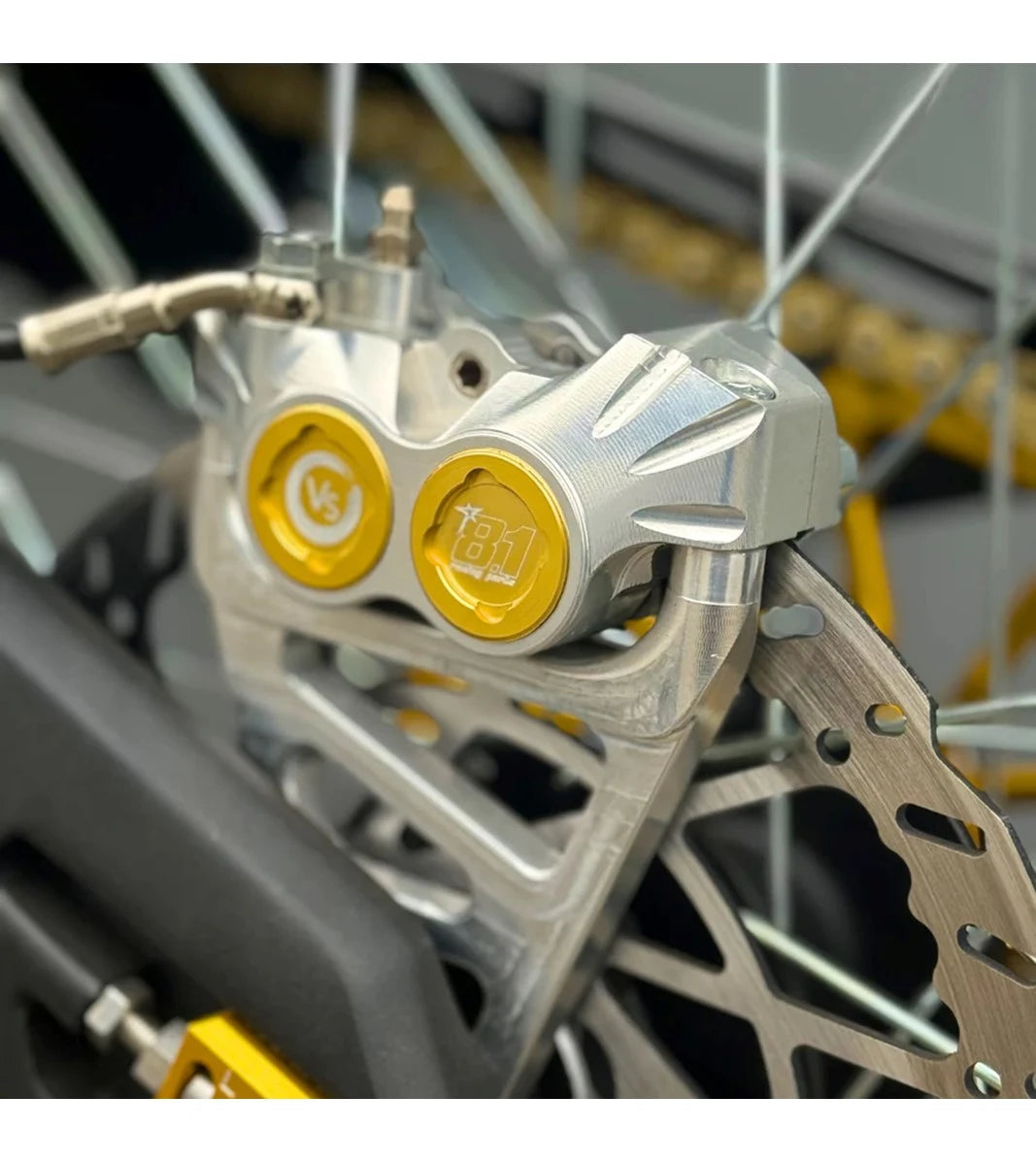VOLAR SPORT - Rear Racing Brake Caliper Adapter Brake Systems Volar Sport 
