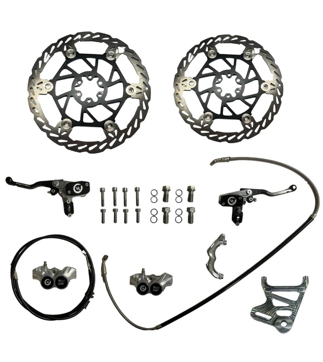 Volar Sport 4 Piston Moto Brake systems (Talaria MX3, MX4, XXX) Brake Systems Volar Sport 