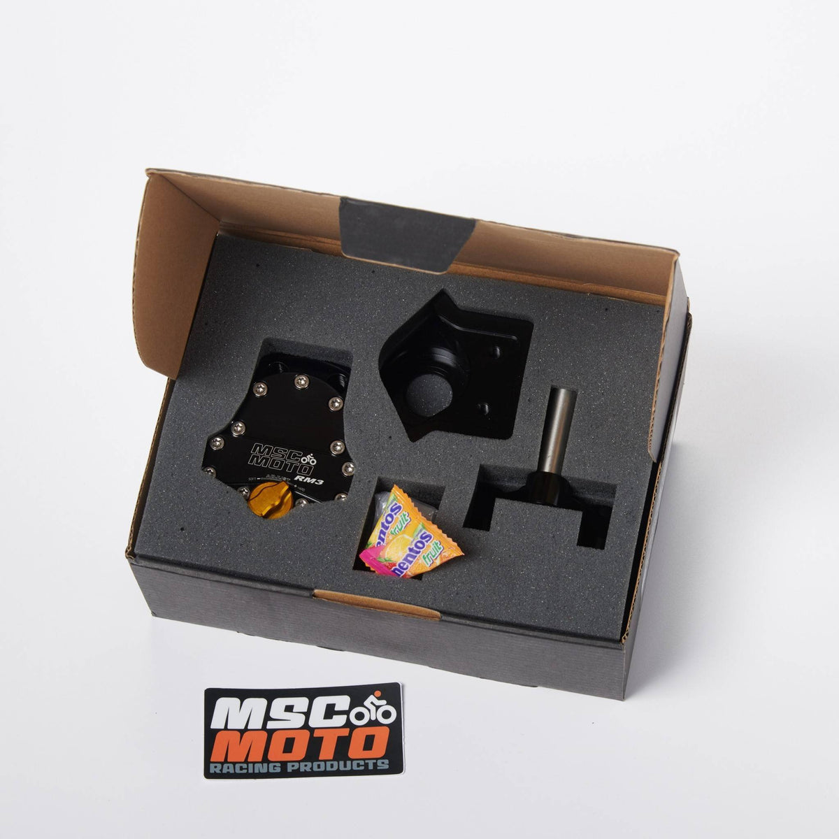 RM3 Steering Damper Kit Down Under Mount (RM30067) - KTM 790 ADV, RM30067, KTM MSC Moto, rm3, Steering Dampers - Imported and distributed in North & South America by Lindeco Genuine Powersports - Premier Powersports Equipment and Accessories for Motorcycle Enthusiasts, Professional Riders and Dealers.