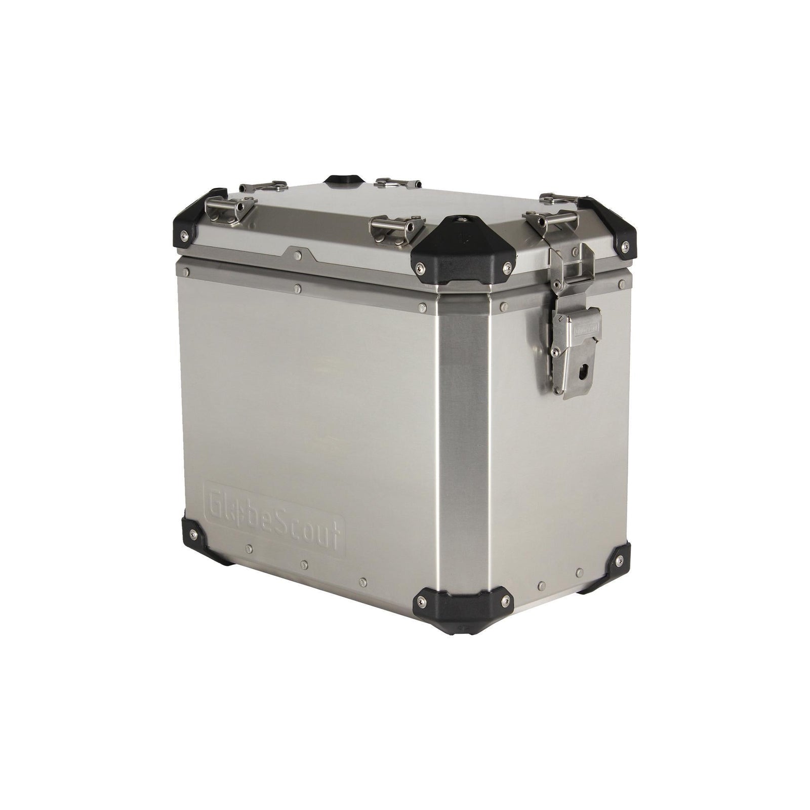 XPAN+ Aluminium Side Case, 45L, 2.01.01401, adventure bike luggage, adventure motorcycle panniers, aluminum side cases, GlobeScout motorcycle luggage, GlobeScout XPAN+, Side Cases, XPAN+, Side Cases (Single) - Imported and distributed in North & South America by Lindeco Genuine Powersports - Premier Powersports Equipment and Accessories for Motorcycle Enthusiasts, Professional Riders and Dealers.