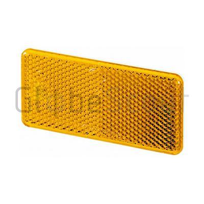 Reflector – Yellow, 2.09.01572, Accessories, adventure bike luggage, Attachments, GlobeScout motorcycle luggage, GlobeScout XPAN+, Accessories - Imported and distributed in North & South America by Lindeco Genuine Powersports - Premier Powersports Equipment and Accessories for Motorcycle Enthusiasts, Professional Riders and Dealers.