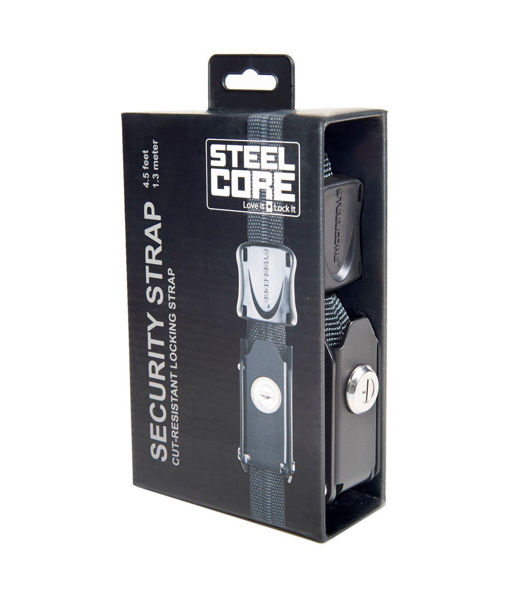 Steelcore Security Strap Single - Imported and distributed in North & South America by Lindeco Genuine Powersports - Premier Powersports Equipment and Accessories for Motorcycle Enthusiasts, Professional Riders and Dealers.