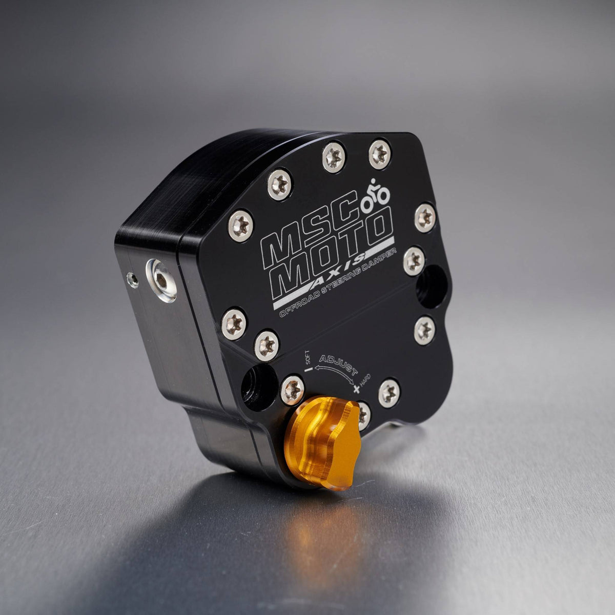 Axis Steering Damper Kit Top Mount (AX0016) - HONDA CRF, AX0016, axis, Honda MSC Moto, Steering Dampers - Imported and distributed in North & South America by Lindeco Genuine Powersports - Premier Powersports Equipment and Accessories for Motorcycle Enthusiasts, Professional Riders and Dealers.