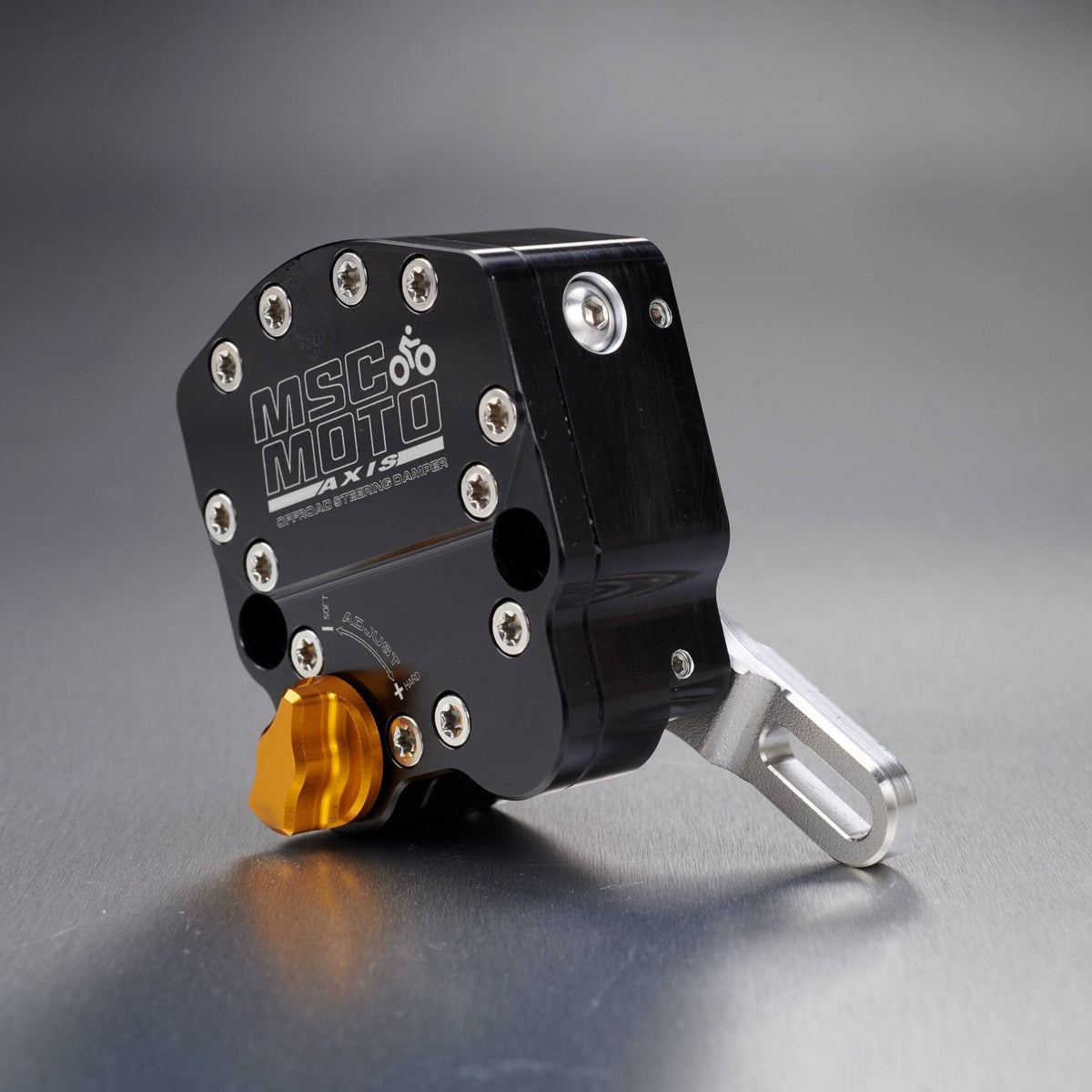 Axis Steering Damper Kit Top Mount (AX0016) - HONDA CRF, AX0016, axis, Honda MSC Moto, Steering Dampers - Imported and distributed in North & South America by Lindeco Genuine Powersports - Premier Powersports Equipment and Accessories for Motorcycle Enthusiasts, Professional Riders and Dealers.