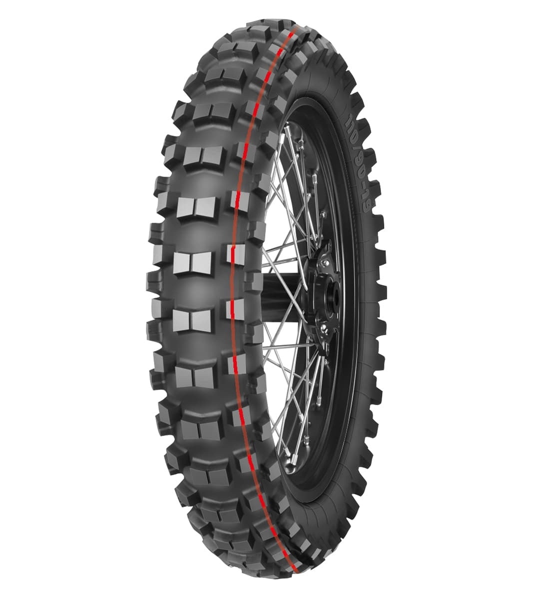 Mitas C-20 STONE KING 80/100-12 Pitcross Off-Road PIT CROSS 50M Red Tube Rear Tire Motorcycle Tires Mitas 