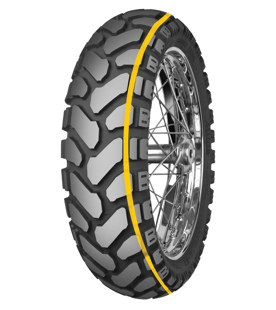 Mitas E-07+ ENDURO TRAIL 170/60B17 Trail ON Trail DAKAR 72T Yellow Tubeless Rear Tire, 224030, 170/60B17, Adventure Touring, E Series, E-07+ Enduro Trail, Rear, Trail, Trail ON, Tires - Imported and distributed in North & South America by Lindeco Genuine Powersports - Premier Powersports Equipment and Accessories for Motorcycle Enthusiasts, Professional Riders and Dealers.