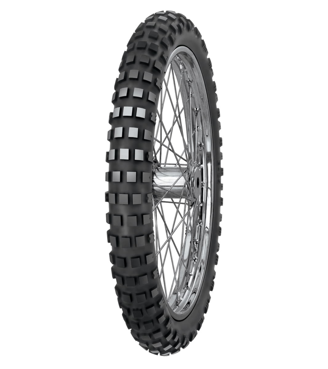 Mitas E-09 ENDURO 110/80-19 Trail OFF Trail 59R Tubeless No Stripe Front Tire Motorcycle Tires Mitas 