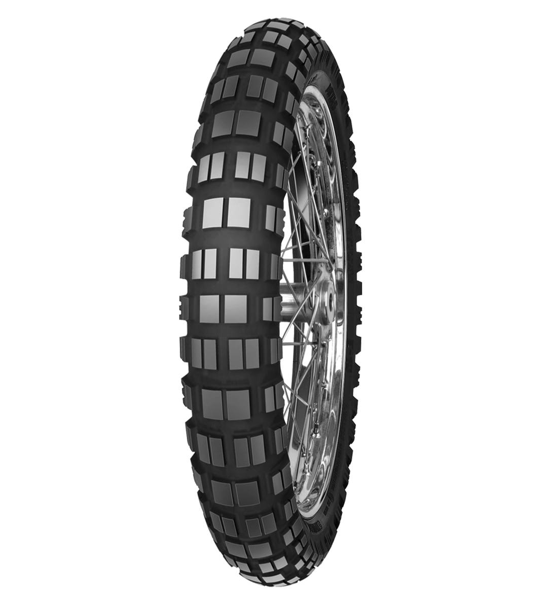 Mitas E-10 ENDURO 120/70B19 Trail OFF Trail 60Q No Stripe Tubeless Front Tire, 224141, 120/70B19, Adventure Touring, E Series, E-10 Enduro, Front, Trail, Trail OFF, Tires - Imported and distributed in North & South America by Lindeco Genuine Powersports - Premier Powersports Equipment and Accessories for Motorcycle Enthusiasts, Professional Riders and Dealers.