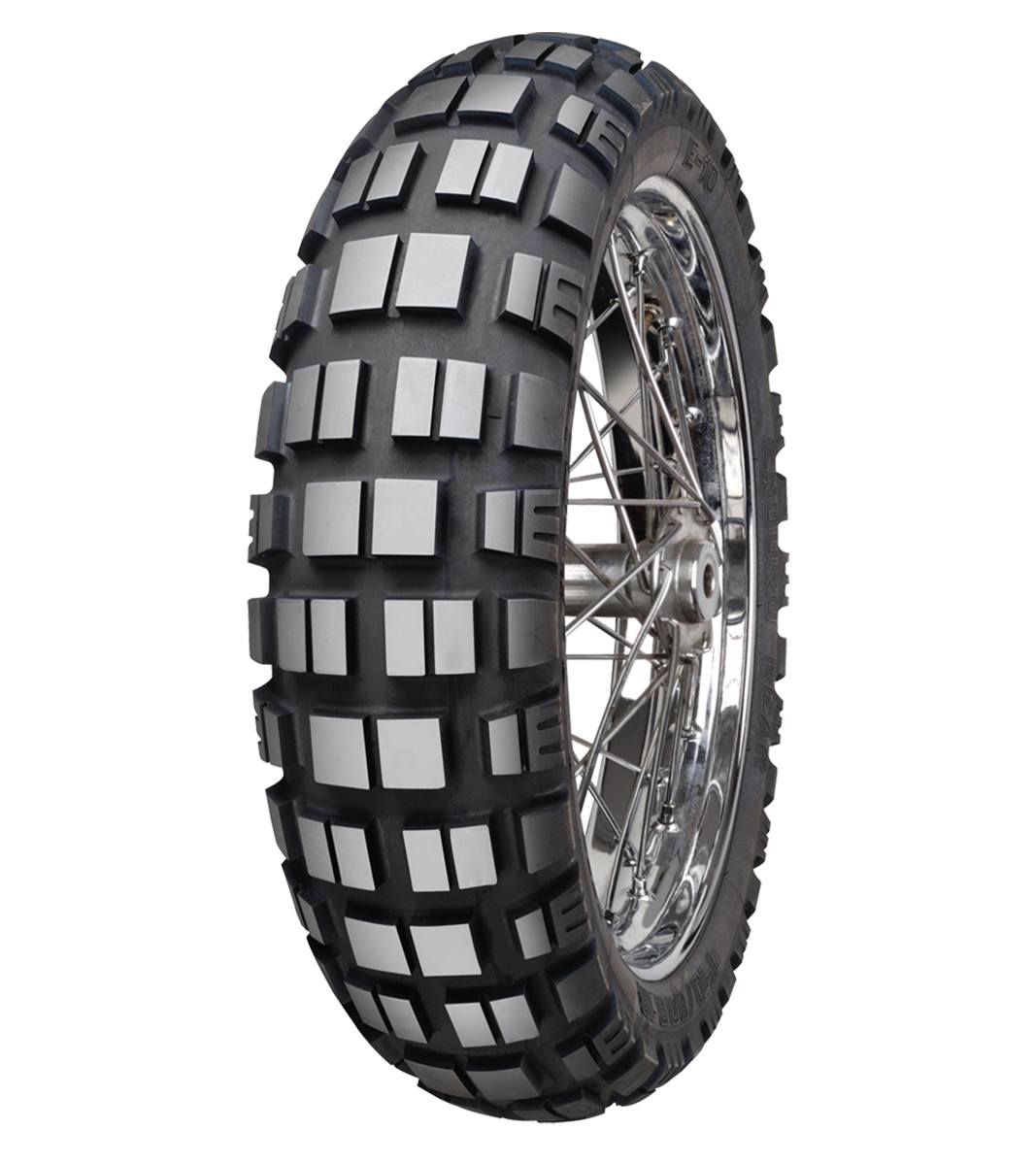 Mitas E-10 ENDURO 140/80B17 Trail OFF Trail 69T No Stripe Tubeless Rear Tire, 224160, 140/80B17, Adventure Touring, E Series, E-10 Enduro, Rear, Trail, Trail OFF, Tires - Imported and distributed in North &amp; South America by Lindeco Genuine Powersports - Premier Powersports Equipment and Accessories for Motorcycle Enthusiasts, Professional Riders and Dealers.