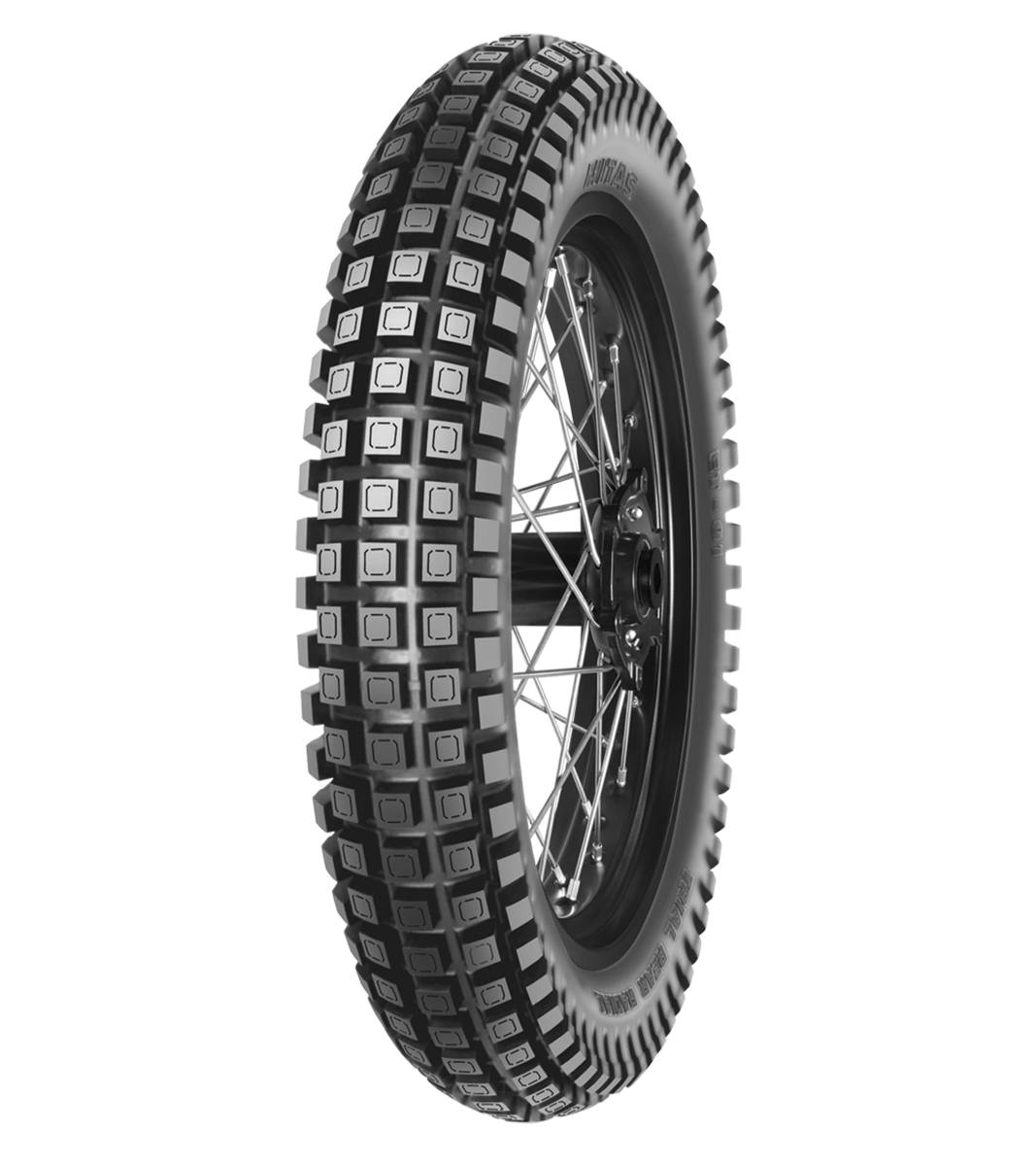 Mitas ET-01 Trial 2.75-21 Trial Off-Road 45M No Stripe Tubeless Front Tire, 224667, 2.75-21, E Series, ET-01 Trials, Front, Off-Road, Trials, Tires - Imported and distributed in North &amp; South America by Lindeco Genuine Powersports - Premier Powersports Equipment and Accessories for Motorcycle Enthusiasts, Professional Riders and Dealers.
