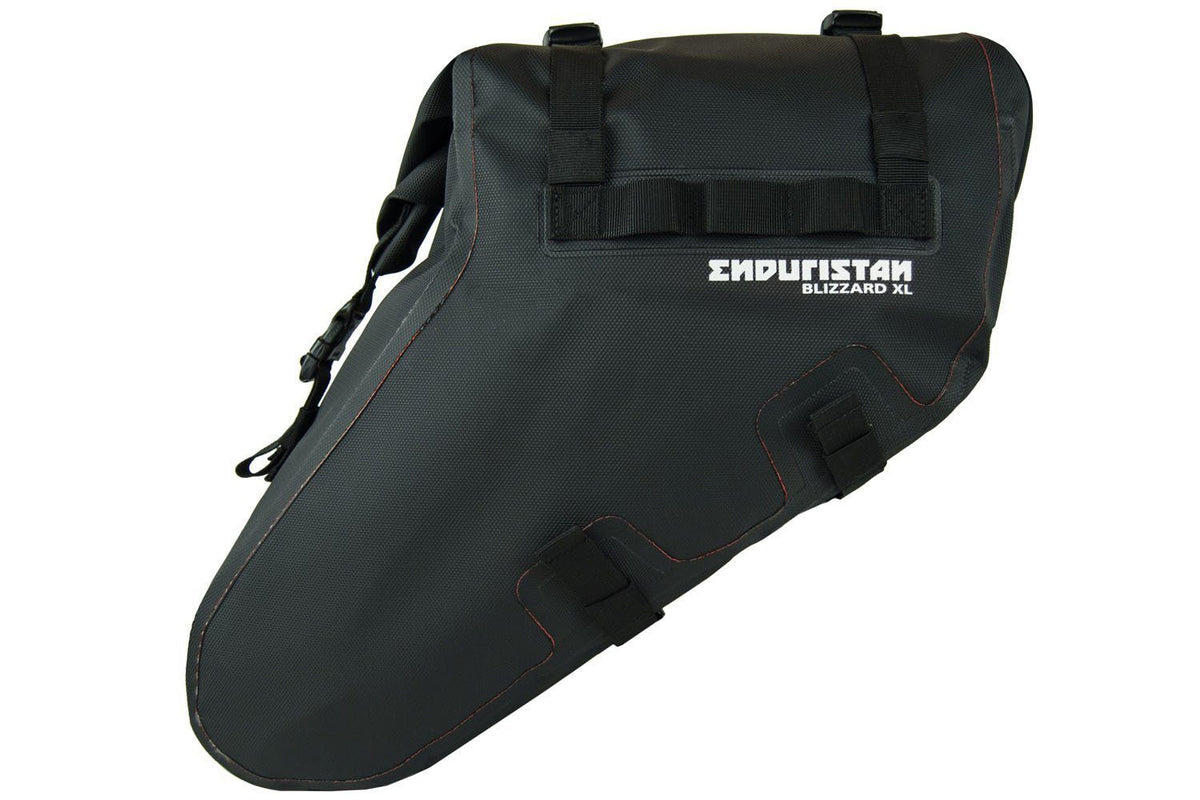 BLIZZARD SADDLE BAGS, LUSA-007-XL, blizzard, enduristan, luggage, saddle bags and panniers, waterproof, Saddle Bags - Imported and distributed in North &amp; South America by Lindeco Genuine Powersports - Premier Powersports Equipment and Accessories for Motorcycle Enthusiasts, Professional Riders and Dealers.