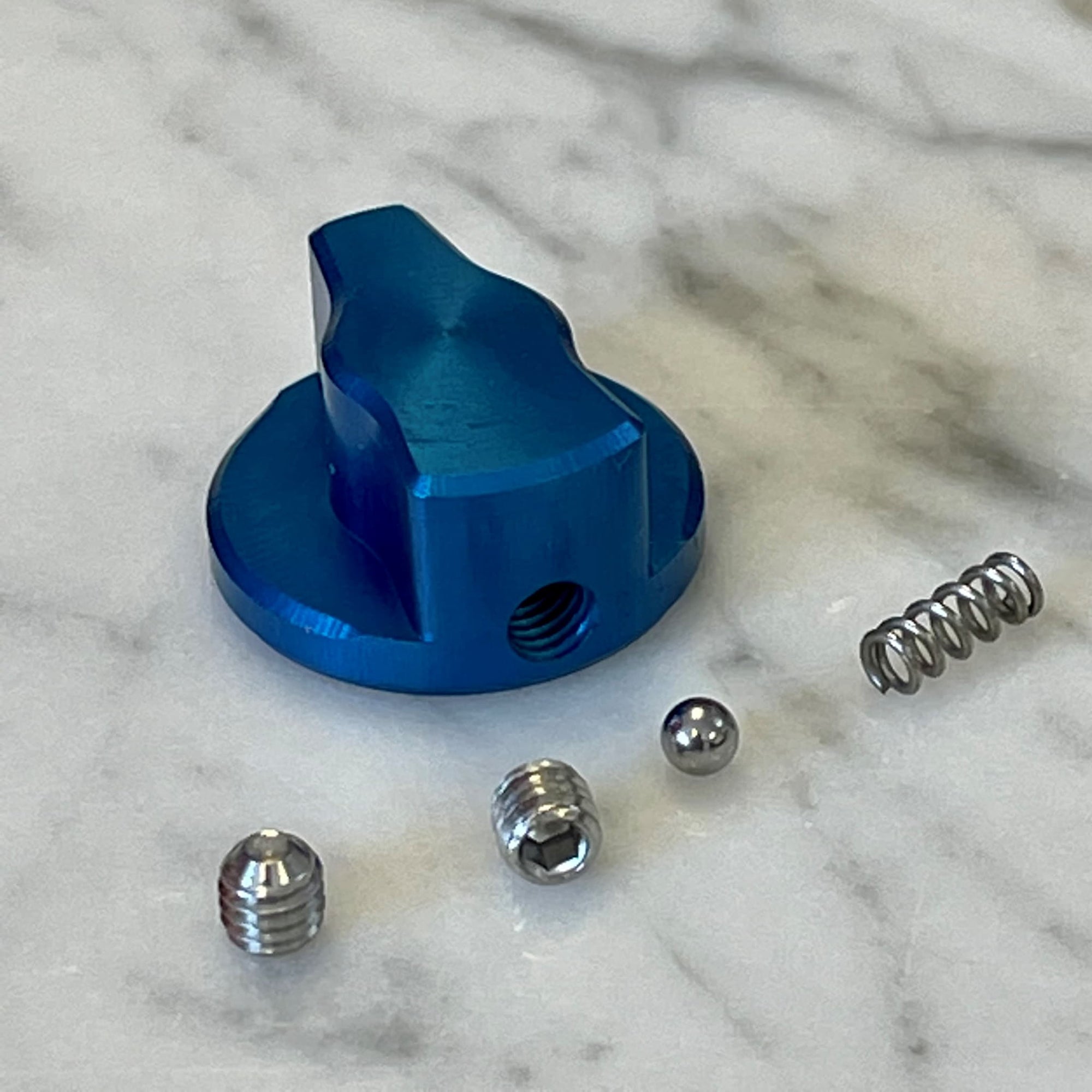 Blue Adjuster Knob for RM3, Axis, and VectorMX Steering Dampers Motocycle Steering Dampers MSC Moto 