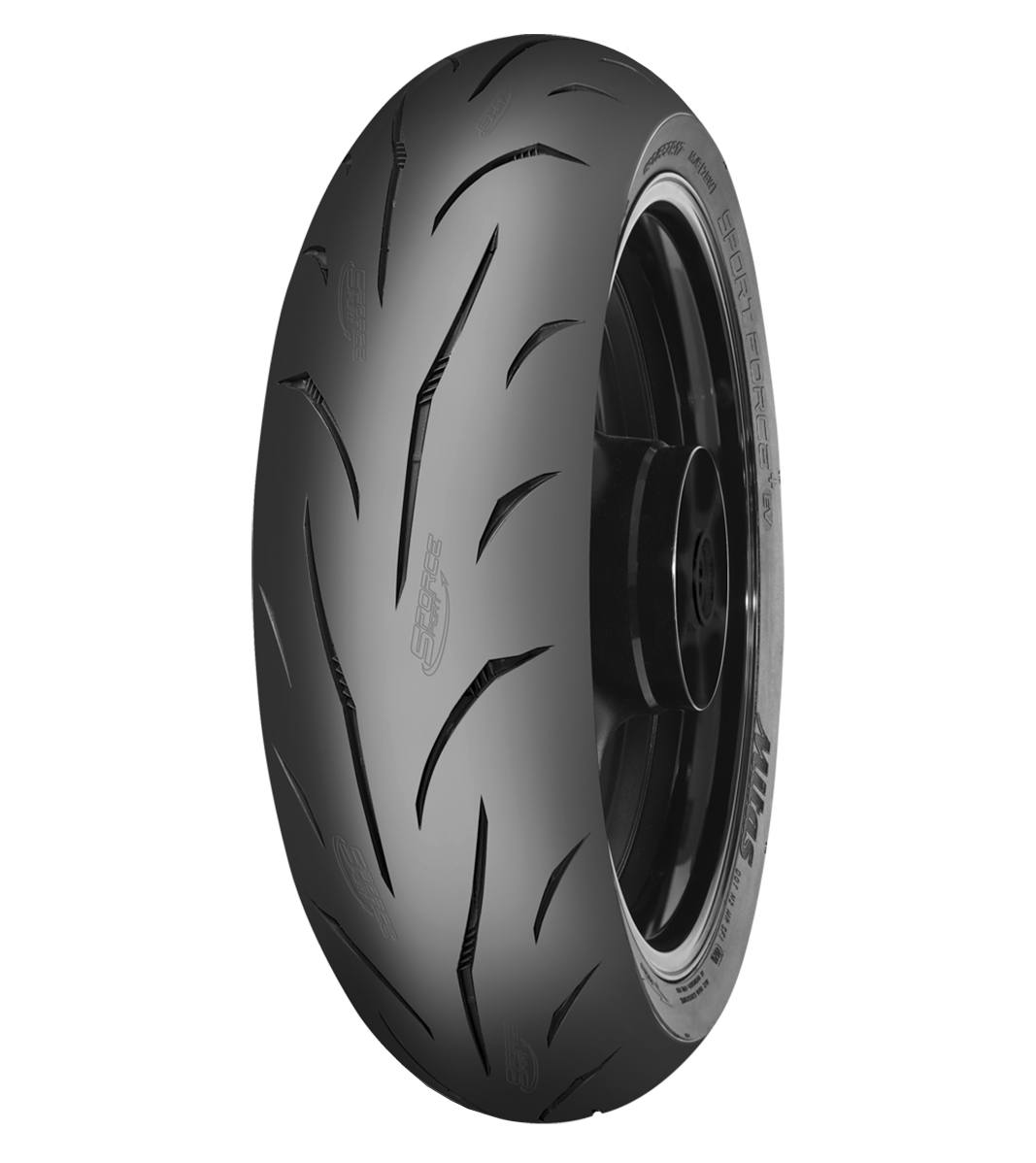 Mitas SPORT FORCE+ EV 190/50ZR17 Motorcycle Sport On-Road EVOLUTION (73W) No Stripe Tubeless Rear Tire, 603829, 190/50ZR17, Motorcycle Sport, On-Road, Rear, Sport, Sport Force+ EV, Sport Touring, Tires - Imported and distributed in North & South America by Lindeco Genuine Powersports - Premier Powersports Equipment and Accessories for Motorcycle Enthusiasts, Professional Riders and Dealers.
