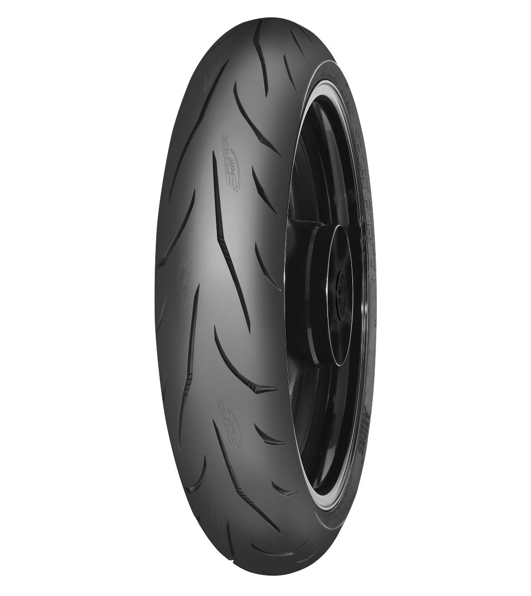 Mitas SPORT FORCE+ 110/70ZR17 Motorcycle Sport On-Road (54W) No Stripe Tubeless Front Tire, 566456, 110/70ZR17, Front, Motorcycle Sport, On-Road, Sport, Sport Force+, Sport Touring, Tires - Imported and distributed in North & South America by Lindeco Genuine Powersports - Premier Powersports Equipment and Accessories for Motorcycle Enthusiasts, Professional Riders and Dealers.