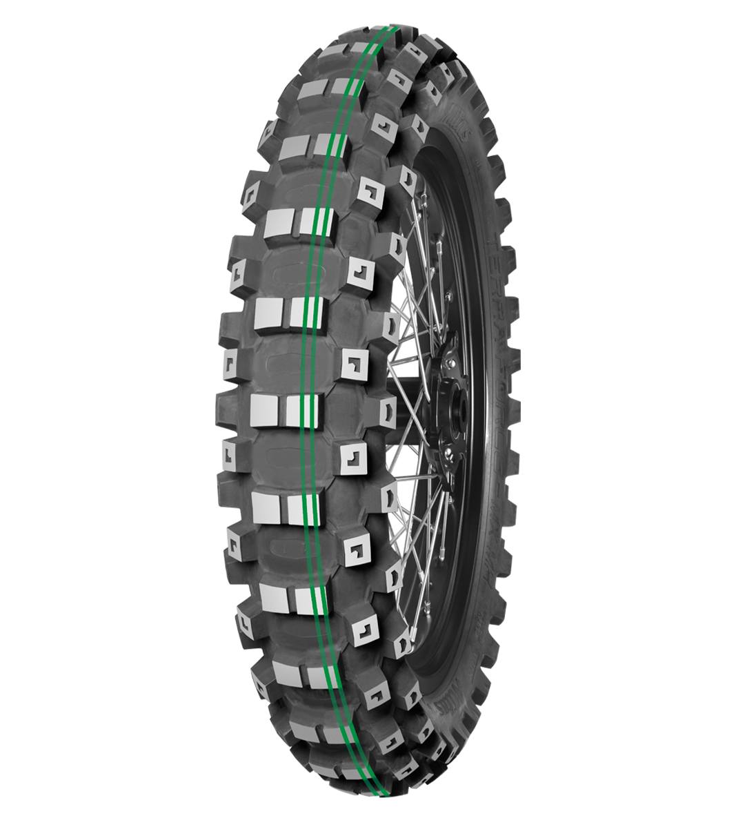 Mitas TERRA FORCE-MX MH 120/90-18 Enduro Competition Off-Road SUPER SOFT EXTREME 65M 2 Green Tube Rear Tire, 226354, 120/90-18, Enduro Competition, Off-Road, Rear, Terra Force, Terra Force-MX MH, Trail, Tires - Imported and distributed in North &amp; South America by Lindeco Genuine Powersports - Premier Powersports Equipment and Accessories for Motorcycle Enthusiasts, Professional Riders and Dealers.