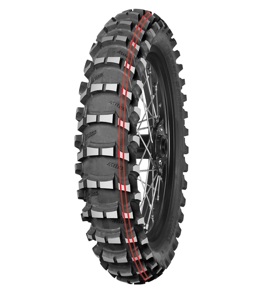Mitas TERRA FORCE-MX Sand 110/90-19 Motocross Competition Off-Road Sand 62M 2 Red Tube Rear Tire, 226647, 110/90-19, Motocross, Motocross Competition, Off-Road, Rear, Terra Force, Terra Force-MX Sand, Trail, Tires - Imported and distributed in North &amp; South America by Lindeco Genuine Powersports - Premier Powersports Equipment and Accessories for Motorcycle Enthusiasts, Professional Riders and Dealers.