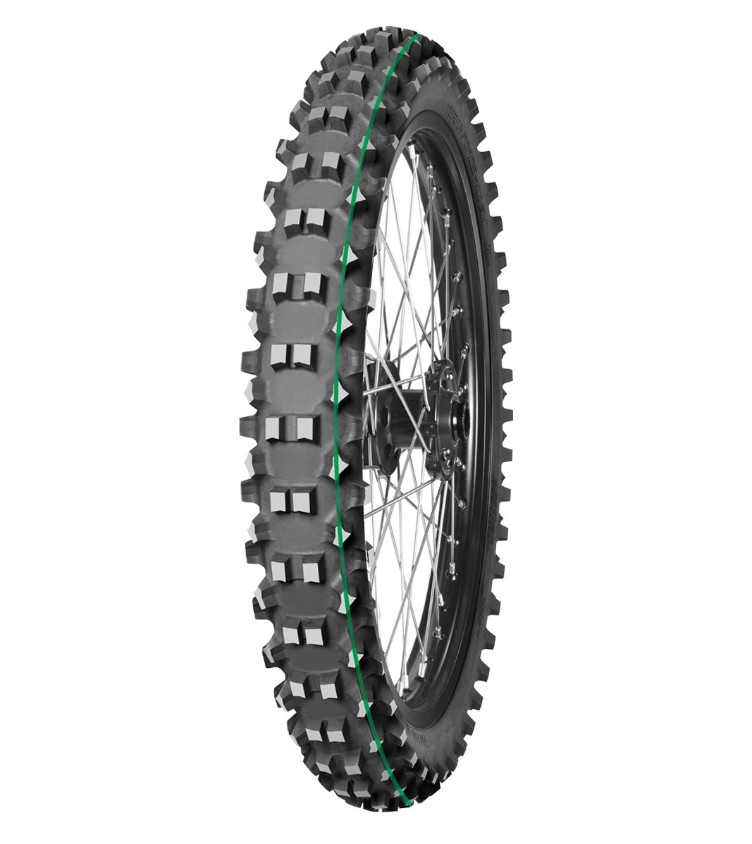 Mitas TERRA FORCE-MX MH 90/100-21 Enduro Competition Off-Road SUPER LIGHT 57M Green Tube Front Tire, 226660, 90/100-21, Enduro Competition, Front, Off-Road, Terra Force, Terra Force-MX MH, Trail, Tires - Imported and distributed in North &amp; South America by Lindeco Genuine Powersports - Premier Powersports Equipment and Accessories for Motorcycle Enthusiasts, Professional Riders and Dealers.