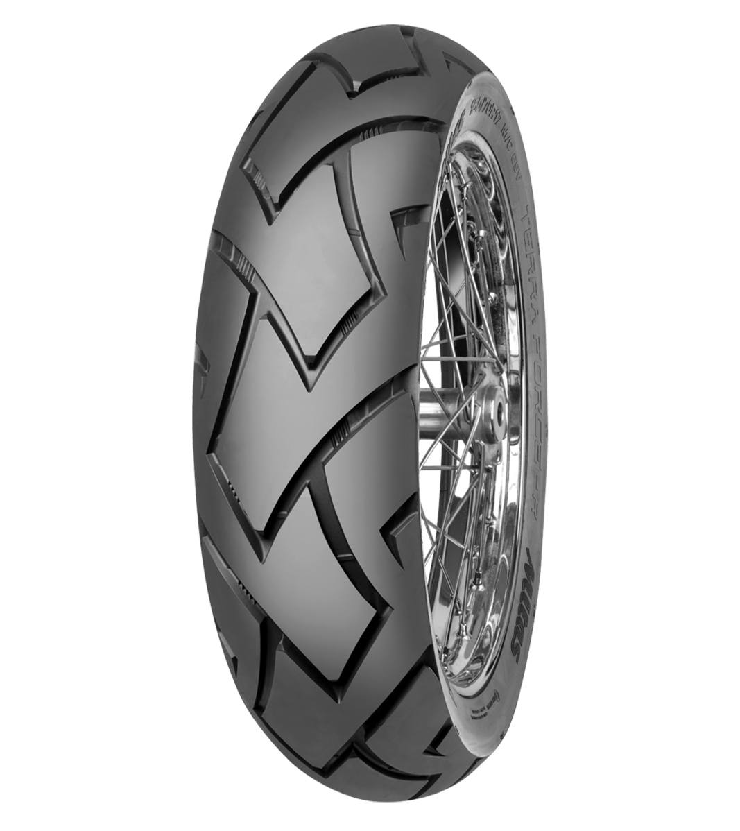 Mitas TERRA FORCE-R 150/70R18 Trail ON Trail 70V No Stripe Tubeless Rear Tire, 605796, 150/70R18, Adventure Touring, Rear, Terra Force, Terra Force-R, Trail, Trail ON, Tires - Imported and distributed in North &amp; South America by Lindeco Genuine Powersports - Premier Powersports Equipment and Accessories for Motorcycle Enthusiasts, Professional Riders and Dealers.