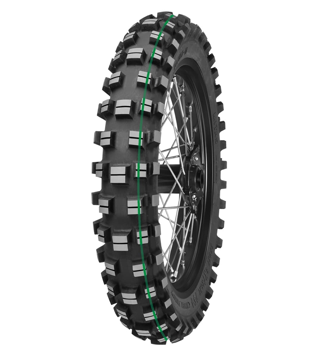 Mitas XT-754 120/90-18 All-Terrain Off-Road SUPER LIGHT 65M Green Tube Rear Tire Motorcycle Tires Mitas 